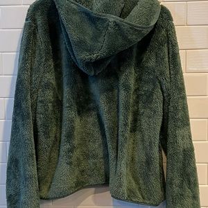 Ladies Plush Hooded Jacket - new